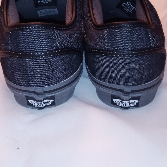 CHUKKA  LOW DARK GREY  DENIM AND PEWTER SKATE SHOES - Picture 4 of 10